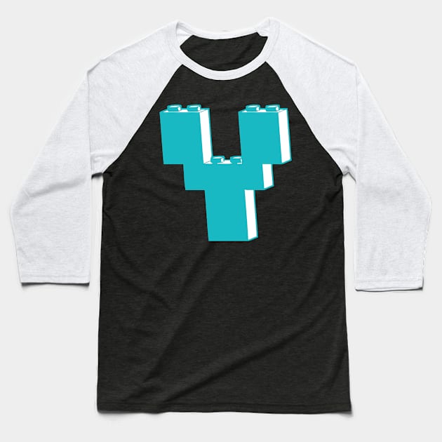 THE LETTER Y Baseball T-Shirt by ChilleeW